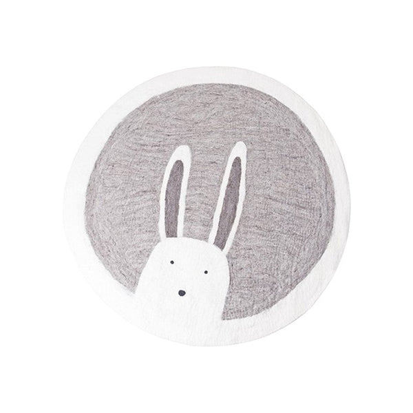 Cartoon Bunny Ears - Kids Room Carpet Mat