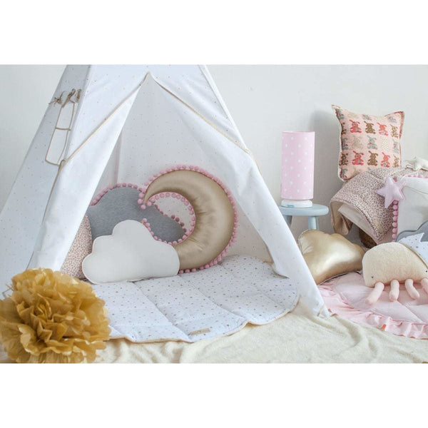 Gold Spots Teepee Tent - The Quirky Home Co