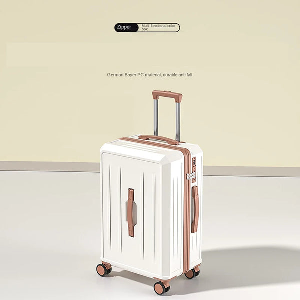 Luggage with USB Double Charging Port