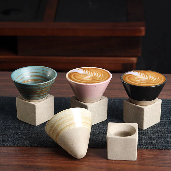 Japanese Style Ceramic Coffee Cup