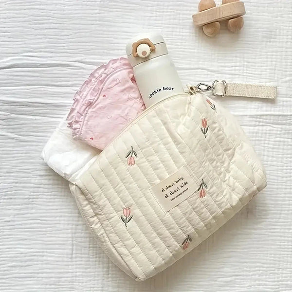 Embroidered Diaper Organizer