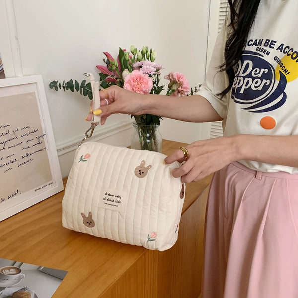 Embroidered Diaper Organizer