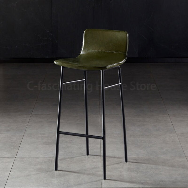 Chair Bar Stool PU Leather