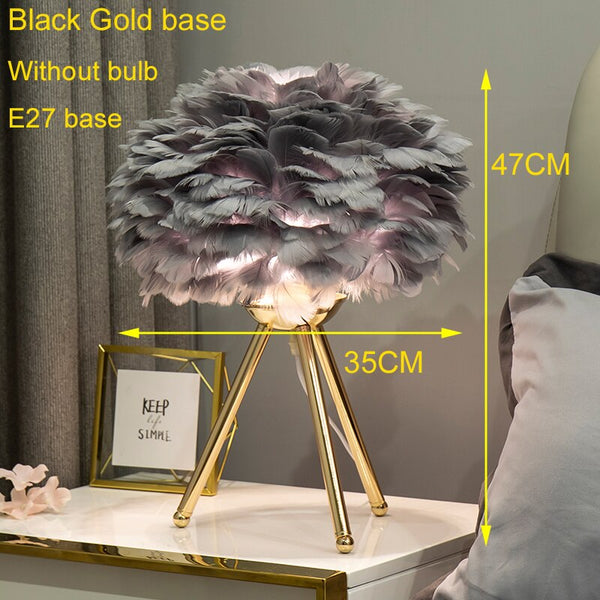 Feathered Table Lamps (LED)