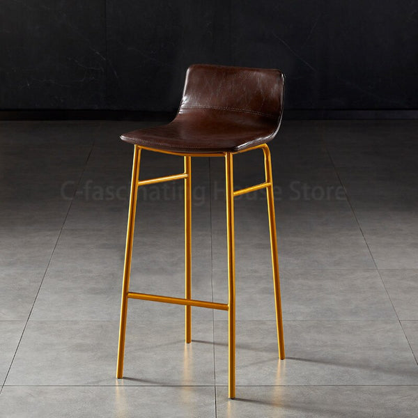 Chair Bar Stool PU Leather