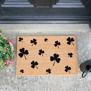Shamrocks Doormat - The Quirky Home Co