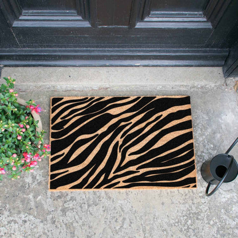 Zebra Print Doormat - The Quirky Home Co