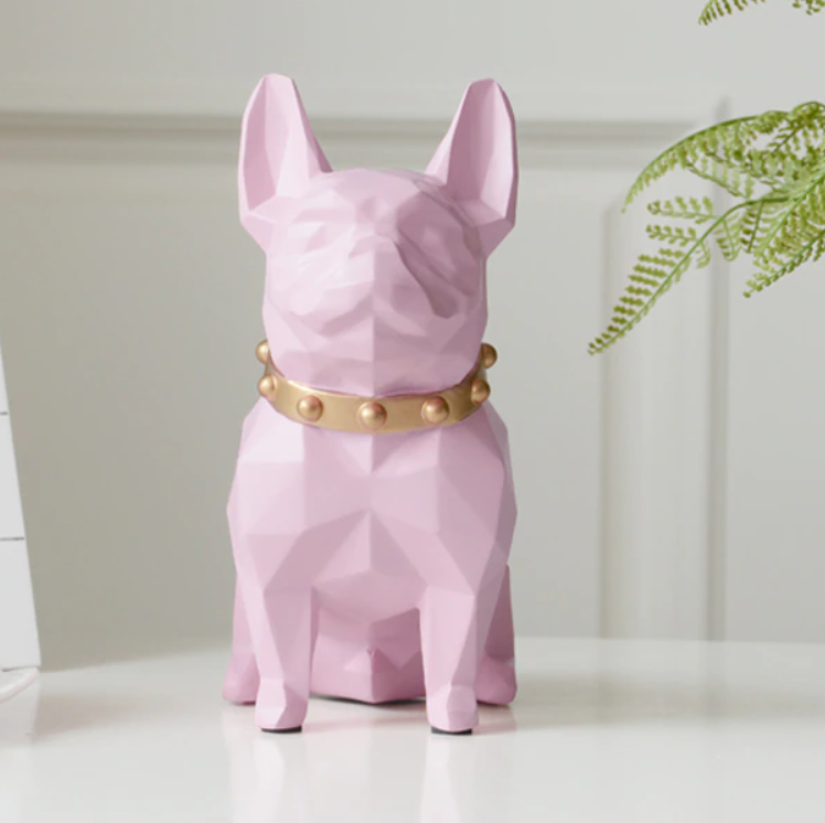 Bulldog Resin Moneybox - The Quirky Home Co