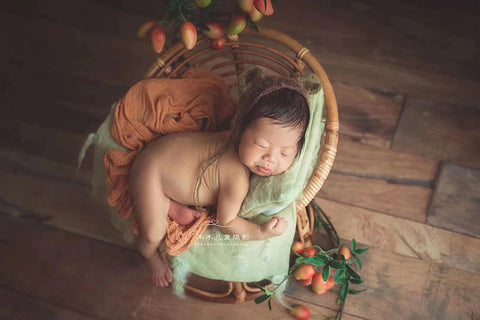 Round Basket Bed for Baby