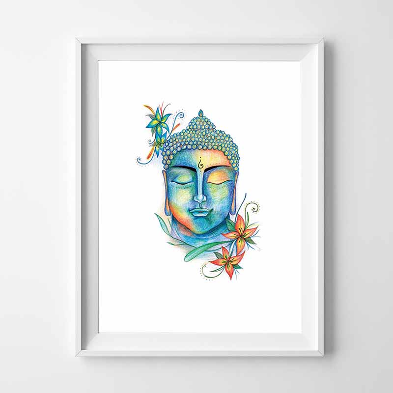 Buddha Wall Art - The Quirky Home Co