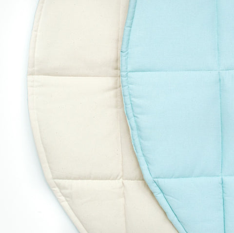 Mint & Beige Double Sided Ring Mat