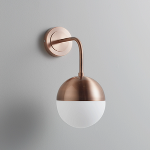 Mayfair Rose Gold Wall Lamp - The Quirky Home Co