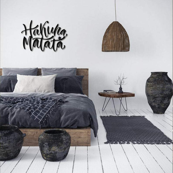 Hakuna Matata - Metal Wall Art - The Quirky Home Co