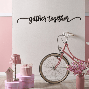Gather Together - Metal Wall Art - The Quirky Home Co