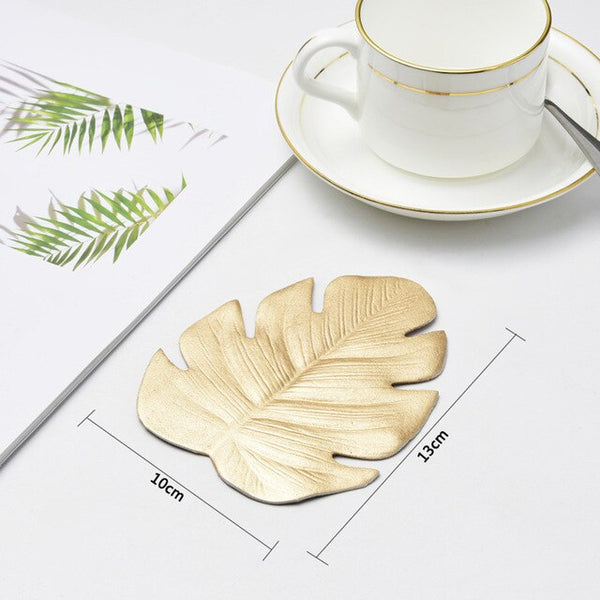 Decorative Leaf Place mat & Coaster
