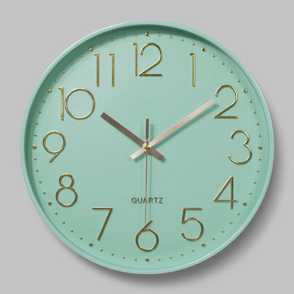 Nordic Wall Clock - Mint Green OR Pink